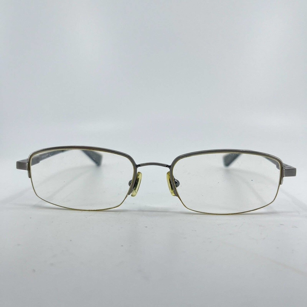 NIKE 8026 / 060 Gunmetal Gray Half-Rimless‎ Eyeglasses Frames H7252
